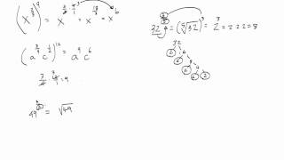 Simplifying Expressions with Rational Exponents [upl. by Walworth]