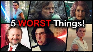 5 Worst Things About The Star Wars Sequels [upl. by Katha378]