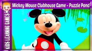 Mickey Mouse Clubhouse Games Mickey Mouse  Puzzle Pond [upl. by Ahsinauj]