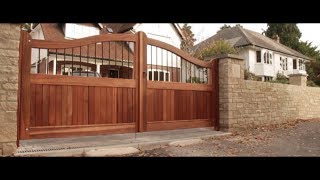 Wooden Gates by quotWooden Gate Makersquot [upl. by Melamed]