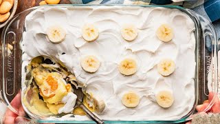 Easy Banana Pudding Recipe [upl. by Catha]