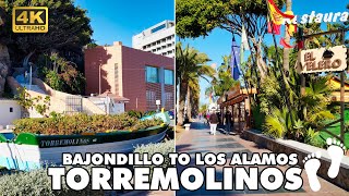 TORREMOLINOS Bajondillo Playamar amp Los Alamos  Beach Promenade Walking Tour Costa del Sol Spain [upl. by Asial]