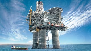 The Largest Offshore Oil Rigs Ever on the Planet [upl. by Maillil]