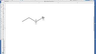 ChemDraw  How to draw lone pairs [upl. by Adrea]