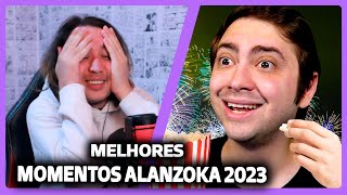 alanzoka e os melhores momentos de 2023  REACT DO MORENO [upl. by Lashonda]