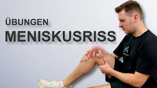 Meniskusriss  7 einfache Übungen für zuhause [upl. by Kristen942]