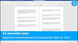 Comment supprimer lespace entre les mots  Effacer lespace supplémentaires dans un document Word [upl. by Adena770]