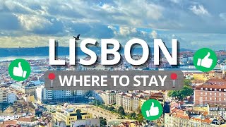 Top 5 Best Areas To Stay In Lisbon Portugal 🇵🇹 [upl. by Hernando]