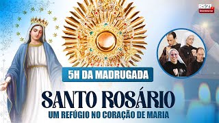 Santo Rosário  AO VIVO  Instituto Hesed e RedeSeculo21 [upl. by Rahel]