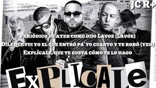 Explicale remix letra  yandel  noriel  bad bunny  cosculluela  brytiago [upl. by Roxanna172]