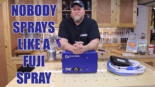 FUJI Q4 Platinum Quiet HVLP Turbine Spray System Review [upl. by Gilbert341]