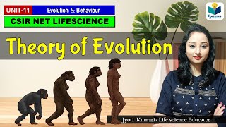 Theory of Evolution by Lamarck amp Darwin  Evolution [upl. by Derfliw541]