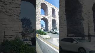 Old Wall in Istanbul istanbul shortvideo beautiful travel youtube fyp [upl. by Sabino]