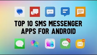 Top 10 Best SMS Messenger Apps For Android [upl. by Orferd]