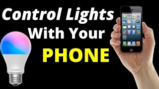 Control Lights with Your Phone  Smart Life App [upl. by Eidorb]