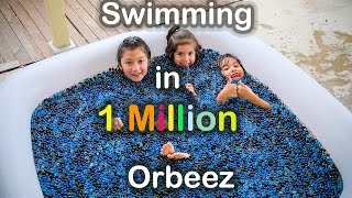 1 Million Orbeez Pool [upl. by Sennahoj315]