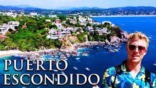 PUERTO ESCONDIDO MEXICO ALL 7 BEACHES amp THE TOWN [upl. by Ardnohs101]