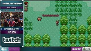 Pokemon Emerald by thetyrant14 in 25616  AGDQ 2017  Part 37 [upl. by Westland]