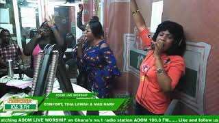 ADOM LIVE WORSHIP WITH APOSTLE OKO HACKMAN on Adom FM 14918 [upl. by Lupien]