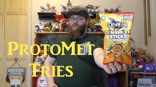 ProtoMet Tries Doritos Dinamita Sticks Smoky Chile Queso [upl. by Lamiv]