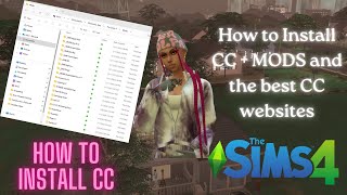 How to Install ModsCC In The Sims 4 For Beginners [upl. by Eedrahs]