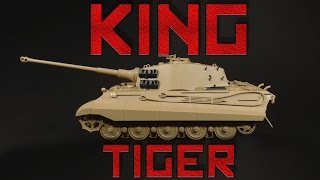 Tamiya 135 scale King Tiger Ardennes Front Build [upl. by Ugo]