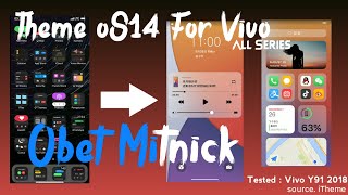 Theme Os14 For Vivo  Vivo Themes [upl. by Dulcy]