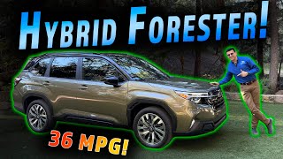 2025 Subaru Forester Hybrid  FINALLY The High MPG Subie Youve Been Asking For [upl. by Godding479]