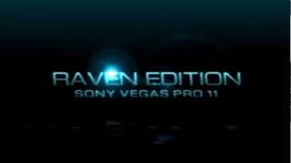 Free Intro template for Sony Vegas Pro 11  Raven Edition [upl. by Gavrilla422]