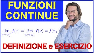 Funzioni continue definizione ed esercizio [upl. by Carr]