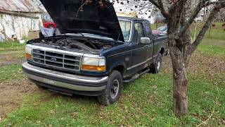 9297 Ford F150 Fuel Pressure Regulator Replacement  Removal amp Install [upl. by Lawan]