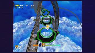 Windy Valley “Tails” w Cloudy Crowd Act 1 Sonic Adventure DX [upl. by Wilmott165]