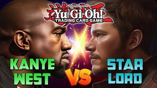 Kanye West vs Star Lord in Celebrity YuGiOh Tournament [upl. by Huntlee912]