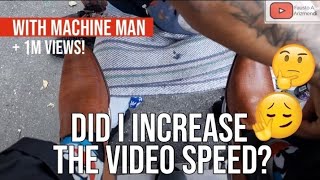 S3E125 Machine man I increase the video speed mexico mx asmr shoeshine faustoarizmendi [upl. by Noir481]