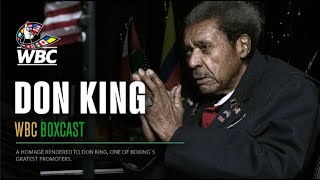 WBC BoxCast homage to Don King [upl. by Aketahs]