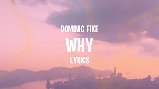 Dominic Fike  Why Lyrics [upl. by Dimitri]