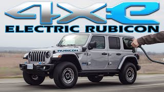 SILENT 2021 Jeep Wrangler 4xE Review [upl. by Latty]