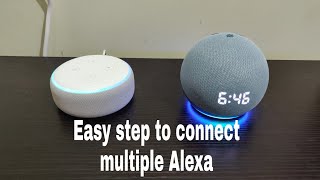 How to connect 2 echo devices [upl. by Haimorej]