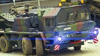 MEGA RC MODEL SCALE TANKS RC MILITARY VEHICLES RC CONSTRUCTION IN ACTION [upl. by Ernest]