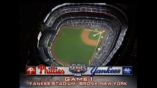 2009 World Series Game 1  Phillies vs Yankees mrodsports [upl. by Lilli91]