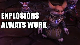 Explosions Always Work Quest WoW  Vulpera Questline [upl. by Anya]