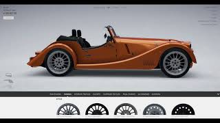 Introducing the new Morgan Plus car configurator [upl. by Aicillyhp508]