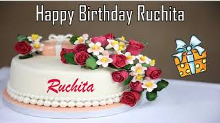 Happy Birthday Ruchita Image Wishes✔ [upl. by Mcleod]