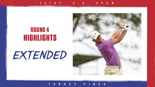 2021 US Open Round 4 Extended Highlights [upl. by Nodnil]