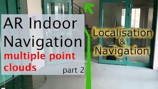 Unity tutorial AR Indoor Navigation with Vuforia Engine  Localisation amp Navigation [upl. by Nigam]