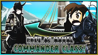 AQW HOW TO GET A FREE NAVAL COMMANDER CLASS NONMEMBER  AC TAGGED [upl. by Norha]