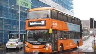 Buses Trains amp Trams in Nottingham  February 2024 [upl. by Mal]