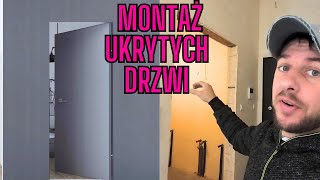 Montuje drzwi ukryte DRE [upl. by Fesoy]