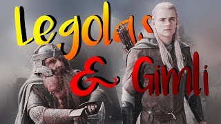 ✘ Legolas and Gimli being an iconic duo for 4 minutes straight [upl. by Cartie]