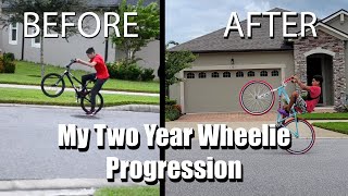 Bikelife Gianni 2 Year Wheelie Progression [upl. by Earlene]